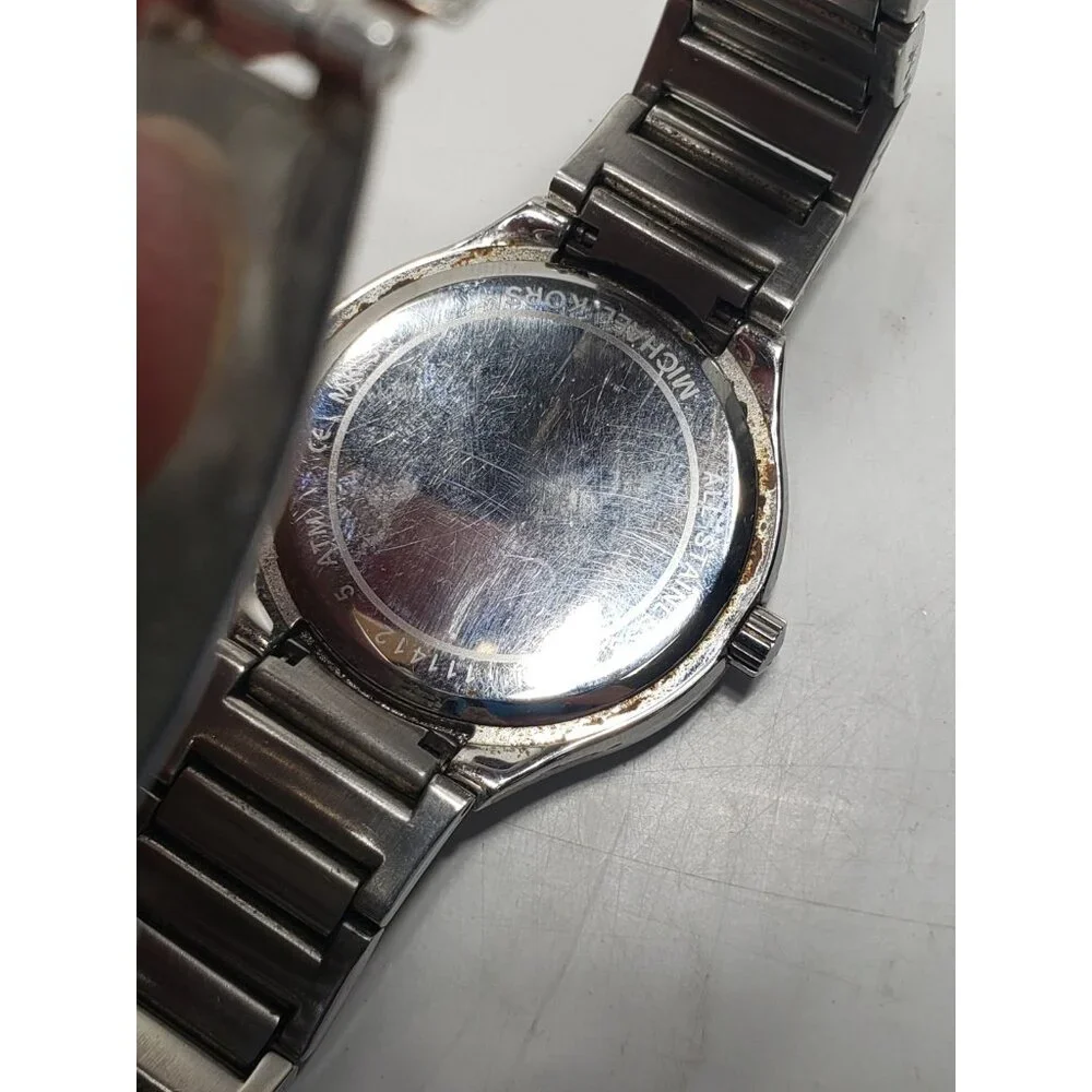 Michael Kors Women's MK3311 'Kerry' Crystal Stainless steel Watch Pre Owned